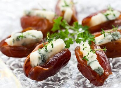 Ricotta Cheese Stuffed Dates Image
